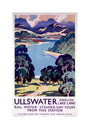 'Ullswater', LNER poster, 1923-1947. unstretched canvas medium none Art Print - Science Museum Shop