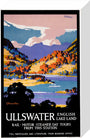 'Ullswater - English Lake-Land', LNER poster, 1923-1947. stretched canvas small none Art Print - Science Museum Shop