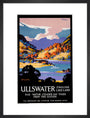 'Ullswater - English Lake-Land', LNER poster, 1923-1947. art print medium black Art Print - Science Museum Shop