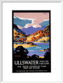 'Ullswater - English Lake-Land', LNER poster, 1923-1947. art print medium white Art Print - Science Museum Shop