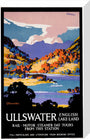 'Ullswater - English Lake-Land', LNER poster, 1923-1947. stretched canvas medium none Art Print - Science Museum Shop