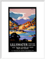 'Ullswater - English Lake-Land', LNER poster, 1923-1947. art print large white Art Print - Science Museum Shop