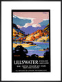 'Ullswater - English Lake-Land', LNER poster, 1923-1947. art print extra large black Art Print - Science Museum Shop