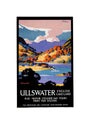 'Ullswater - English Lake-Land', LNER poster, 1923-1947. unstretched canvas small none Art Print - Science Museum Shop