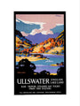 'Ullswater - English Lake-Land', LNER poster, 1923-1947. art print large none Art Print - Science Museum Shop