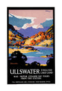 'Ullswater - English Lake-Land', LNER poster, 1923-1947. unstretched canvas large none Art Print - Science Museum Shop