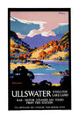 'Ullswater - English Lake-Land', LNER poster, 1923-1947. unstretched canvas extra large none Art Print - Science Museum Shop