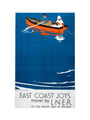 'East Coast Joys - No 5', LNER poster, 1931. art print small none Art Print - Science Museum Shop