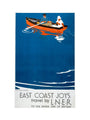 'East Coast Joys - No 5', LNER poster, 1931. art print medium none Art Print - Science Museum Shop
