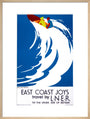 'East Coast Joys, No 6', LNER poster, 1931. art print large natural Art Print - Science Museum Shop