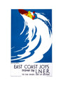 'East Coast Joys, No 6', LNER poster, 1931. art print medium none Art Print - Science Museum Shop