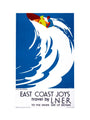 'East Coast Joys, No 6', LNER poster, 1931. art print large none Art Print - Science Museum Shop