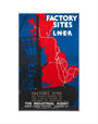 'Factory Sites on the LNER', LNER poster, 1923-1947. art print extra small none Art Print - Science Museum Shop