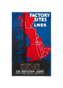 'Factory Sites on the LNER', LNER poster, 1923-1947. unstretched canvas small none Art Print - Science Museum Shop