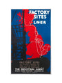 'Factory Sites on the LNER', LNER poster, 1923-1947. art print large none Art Print - Science Museum Shop