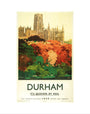 'Durham', LNER poster, 1923-1947. art print extra small none Art Print - Science Museum Shop