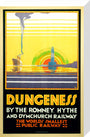 'Dungeness', Romney, Hythe and Dymchurch Railway poster, 1928. stretched canvas medium none Art Print - Science Museum Shop