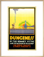 'Dungeness', Romney, Hythe and Dymchurch Railway poster, 1928. art print large natural Art Print - Science Museum Shop