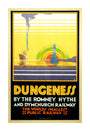 'Dungeness', Romney, Hythe and Dymchurch Railway poster, 1928. unstretched canvas extra large none Art Print - Science Museum Shop