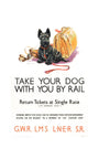 'Take Your Dog', GWR/LMS/LNER/SR poster, c 1935. unstretched canvas large none Art Print - Science Museum Shop