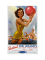 Butlin's for Holidays', BR poster, c 1960. art print extra large none Art Print - Science Museum Shop