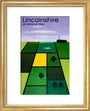 'Lincolnshire', BR poster, 1948-1965. art print extra small gold Art Print - Science Museum Shop