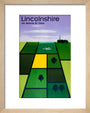 'Lincolnshire', BR poster, 1948-1965. art print extra small natural Art Print - Science Museum Shop