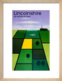 'Lincolnshire', BR poster, 1948-1965. art print small natural Art Print - Science Museum Shop