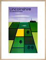 'Lincolnshire', BR poster, 1948-1965. art print large natural Art Print - Science Museum Shop