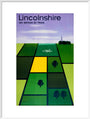 'Lincolnshire', BR poster, 1948-1965. art print extra large white Art Print - Science Museum Shop