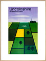 'Lincolnshire', BR poster, 1948-1965. art print extra large natural Art Print - Science Museum Shop
