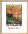 'Whitstable and Tankerton', SR poster, 1936. art print extra small natural Art Print - Science Museum Shop