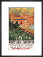 'Whitstable and Tankerton', SR poster, 1936. art print medium black Art Print - Science Museum Shop