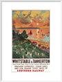 'Whitstable and Tankerton', SR poster, 1936. art print large white Art Print - Science Museum Shop