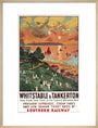 'Whitstable and Tankerton', SR poster, 1936. art print large natural Art Print - Science Museum Shop