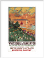 'Whitstable and Tankerton', SR poster, 1936. art print extra large white Art Print - Science Museum Shop