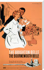 'The Brighton Belle, The Bournemouth Belle', BR (SR) poster, c 1960s. stretched canvas extra large none Art Print - Science Museum Shop