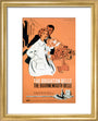 'The Brighton Belle, The Bournemouth Belle', BR (SR) poster, c 1960s. art print extra small gold Art Print - Science Museum Shop