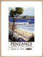 'Penzance', BR poster, 1952. art print large natural Art Print - Science Museum Shop