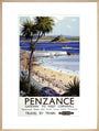 'Penzance', BR poster, 1952. art print extra large natural Art Print - Science Museum Shop