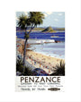 'Penzance', BR poster, 1952. art print extra small none Art Print - Science Museum Shop