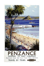 'Penzance', BR poster, 1952. unstretched canvas extra large none Art Print - Science Museum Shop