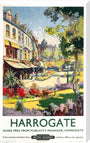 'Harrogate', BR poster, 1957. stretched canvas extra large none Art Print - Science Museum Shop