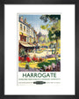'Harrogate', BR poster, 1957. art print extra small black Art Print - Science Museum Shop