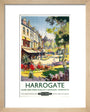 'Harrogate', BR poster, 1957. art print extra small natural Art Print - Science Museum Shop