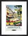 'Harrogate', BR poster, 1957. art print small black Art Print - Science Museum Shop