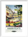 'Harrogate', BR poster, 1957. art print medium white Art Print - Science Museum Shop