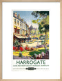 'Harrogate', BR poster, 1957. art print medium natural Art Print - Science Museum Shop