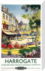 'Harrogate', BR poster, 1957. stretched canvas medium none Art Print - Science Museum Shop