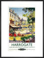 'Harrogate', BR poster, 1957. art print large black Art Print - Science Museum Shop